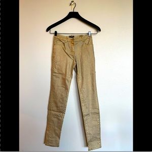 H&M Gold Metallic Jeans